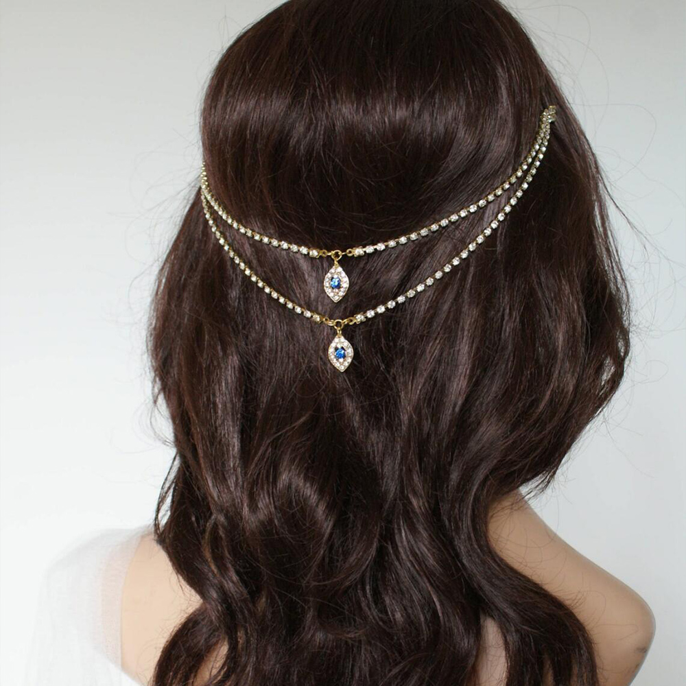 Women Accessories Dropshipping - Gorgeous Lady Wedding Hair Comb Chain