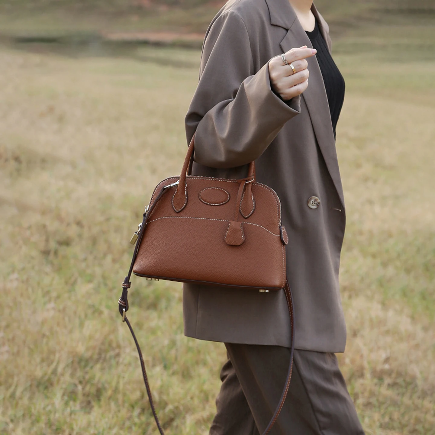 Women'S Accessories Handbags - New Arrival Women PU Shell‑Shaped Handbag