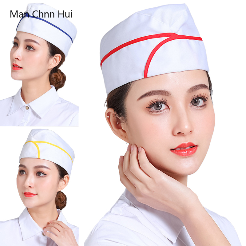 Women Kitchen Accessories - Hotel Female Chef Hats Catering Cap