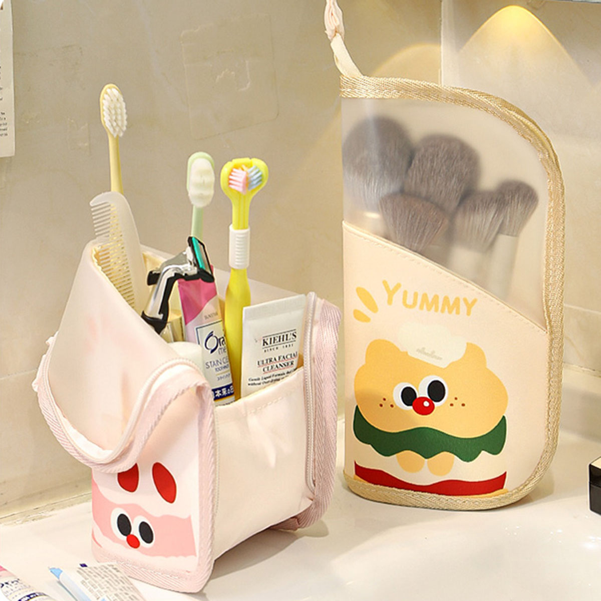 Women Accessories Organizer - 1Pcs Cosmetic Bag Travel Stand Storage