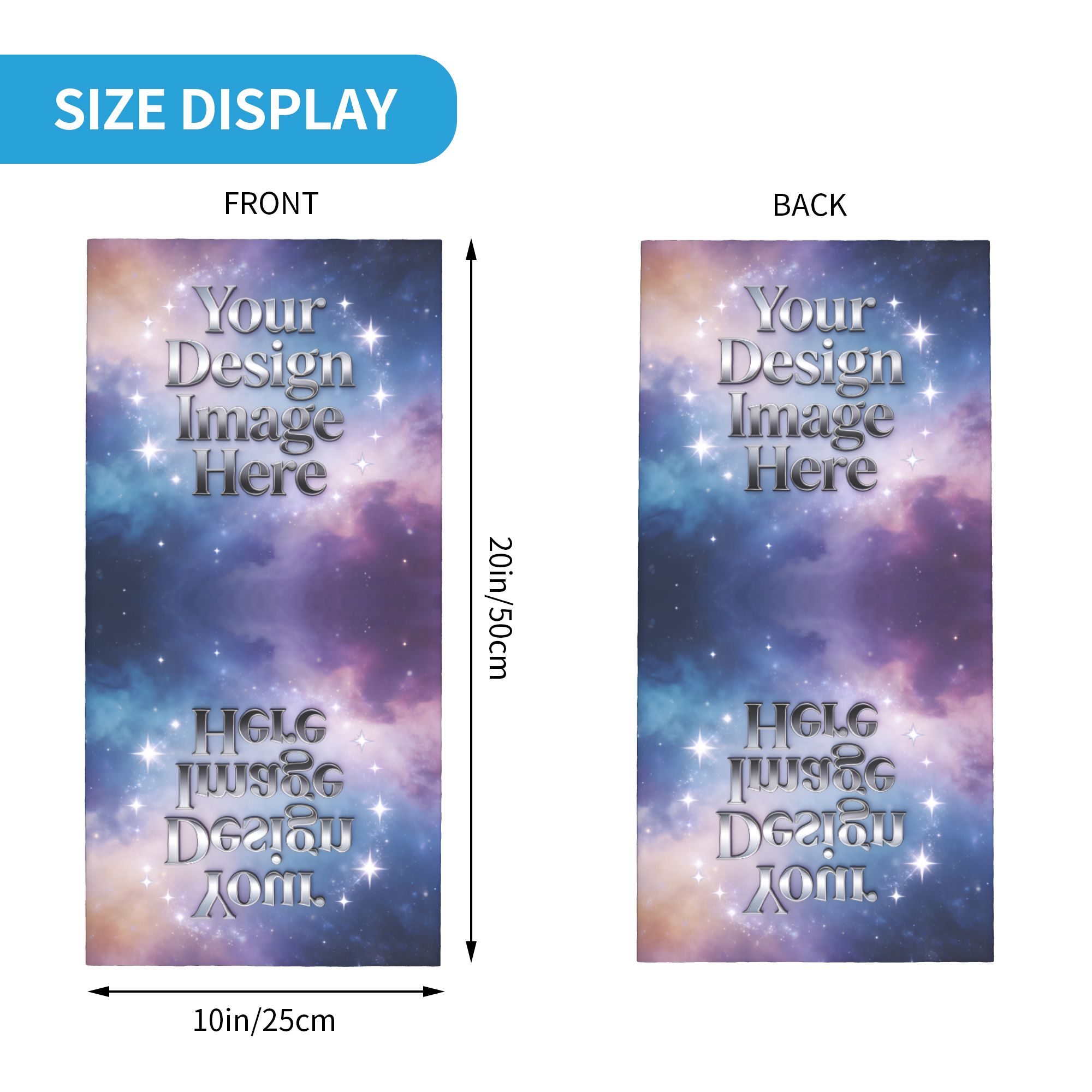 Women Accessories Images - Custom Your Image Logo Bandana Neck