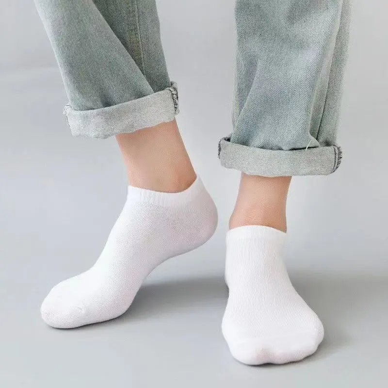 5 Pairs Unisex Casual Plain Co - Women'S Ankle Accessories recension och pris