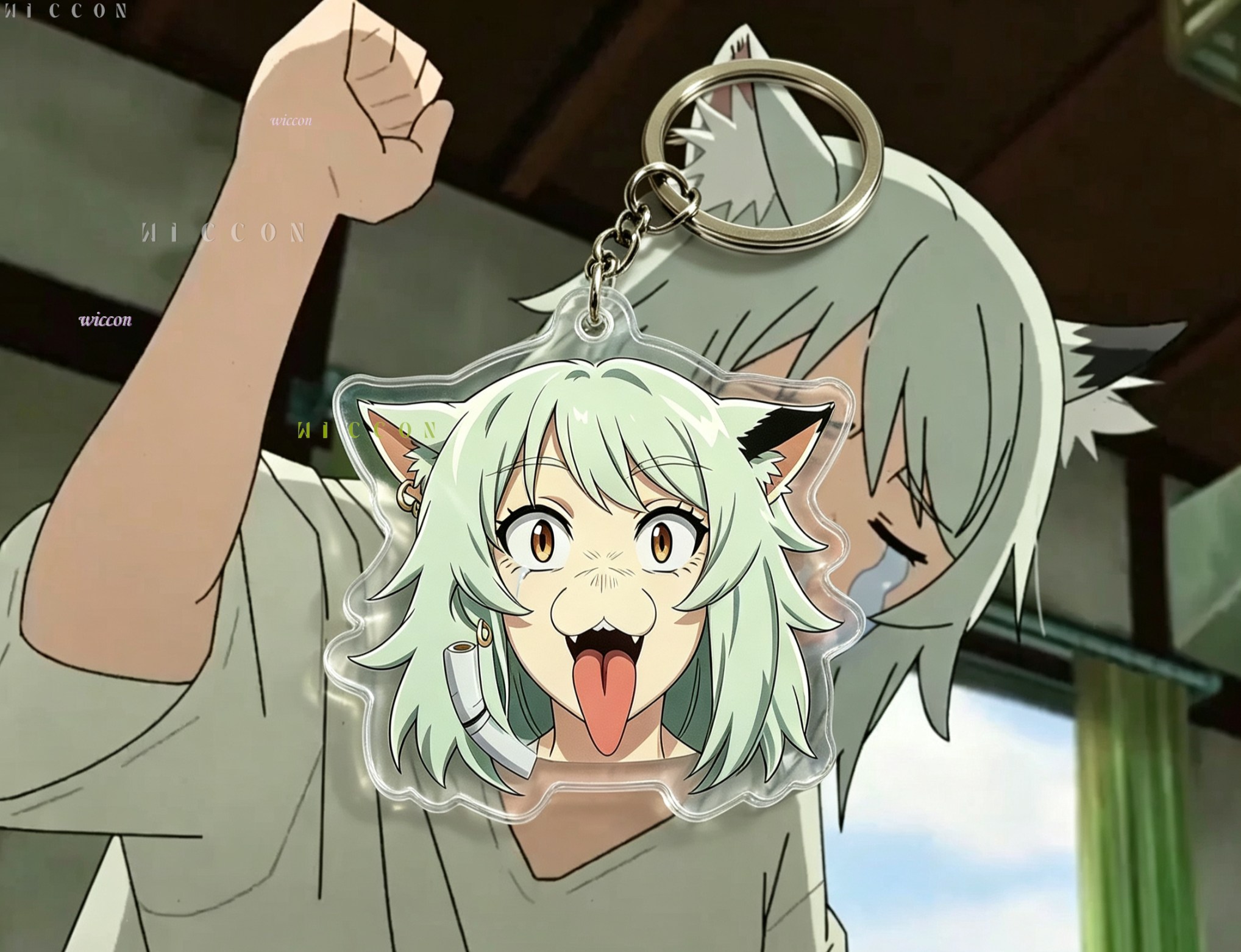 Chainsmoker Cat Keychain Yanik - Women'S Accessories Handbags recension och pris