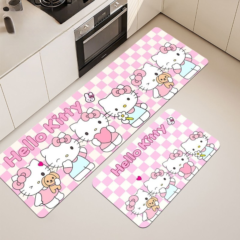 Kawaii Hello Kitty Floor Mat C - Women Kitchen Accessories recension och pris