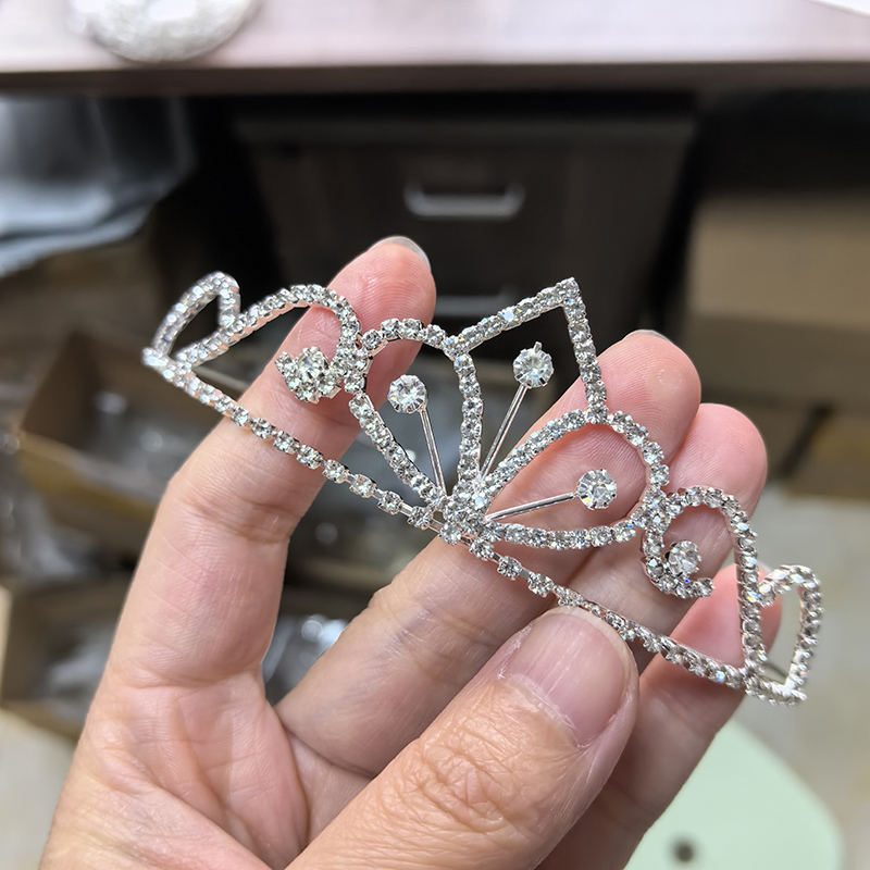 Silver Color Rhinestone Bridal - Women Accessories Wholesale recension och pris