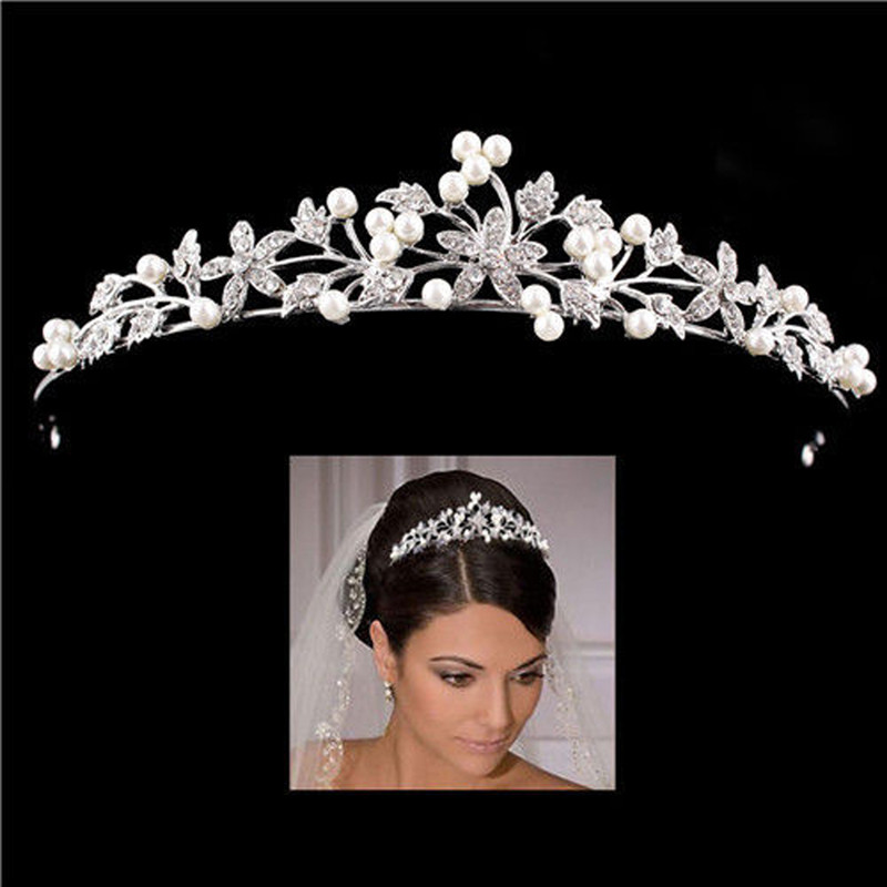 Crystal Wedding Bridal Tiara H - Women Accessories Wholesale recension och pris