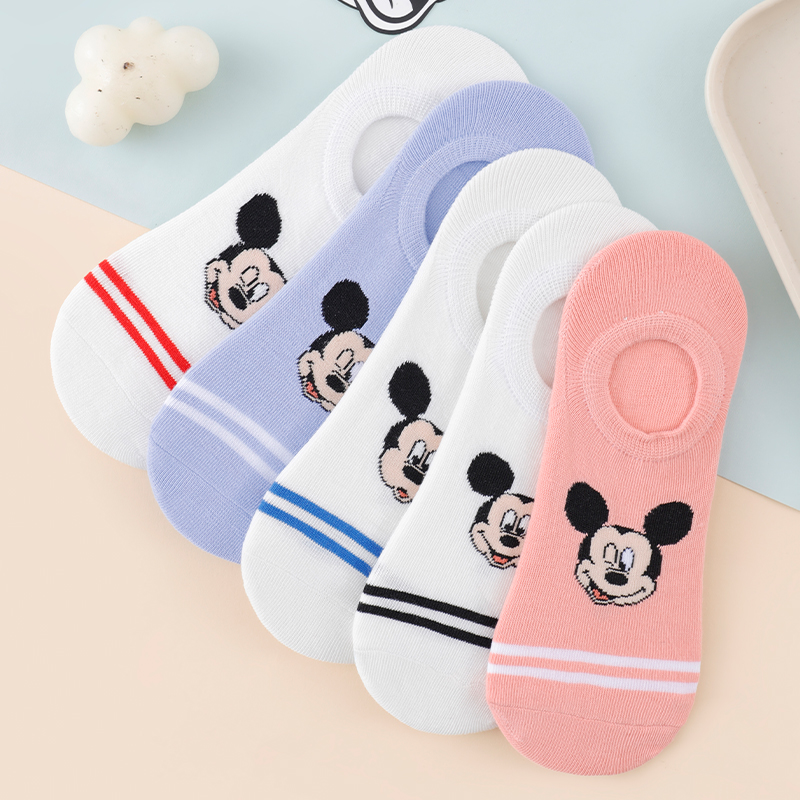 5 Pairs of Disney Mickey Mouse - Women'S Ankle Accessories recension och pris