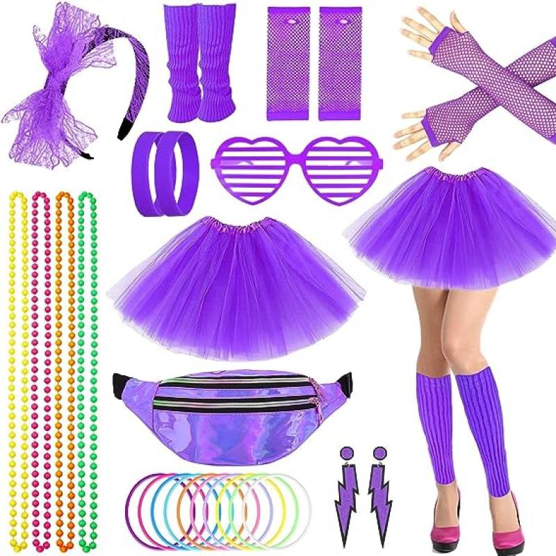 80s Costume Accessories Headba - Women'S Accessories In The 80S recension och pris