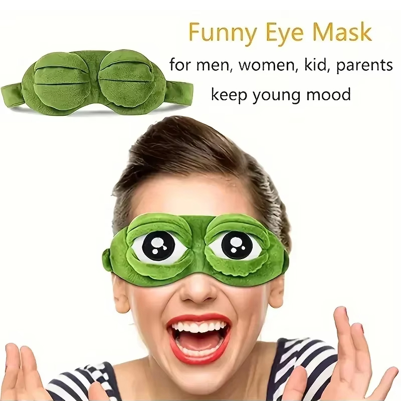 Frog Shaped Eye Mask Party Gam - Women Accessories Wholesale recension och pris