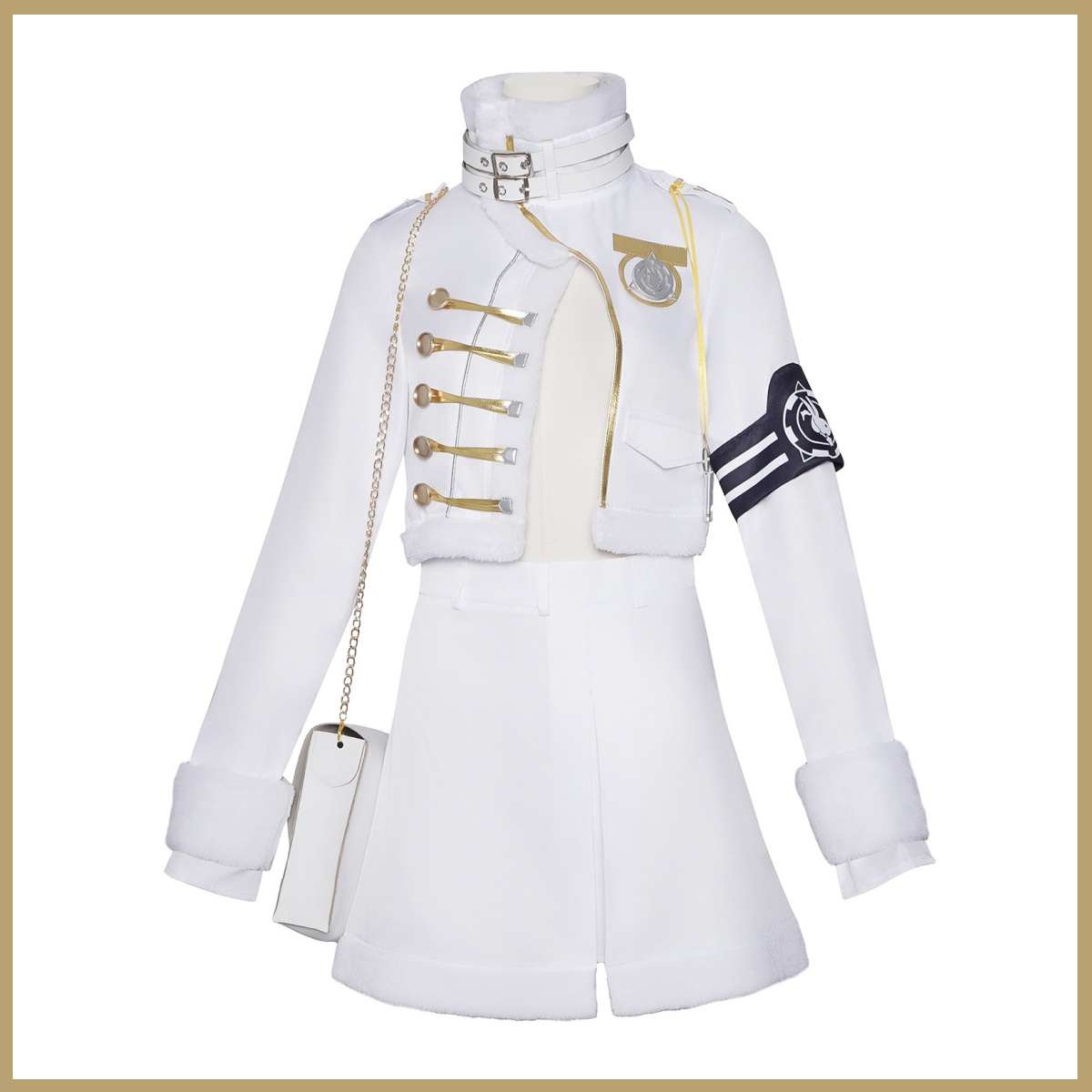Anime Game Youk Blanc Cosplay  - Women'S Accessories For Neck recension och pris