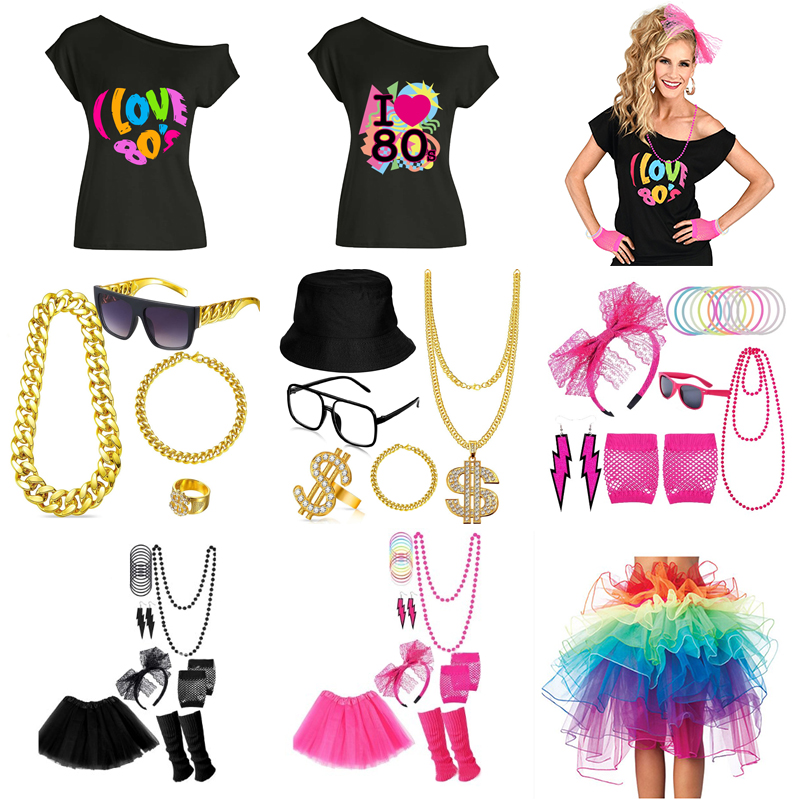 80s Fancy Dress Accessories Re - Women'S Accessories In The 80S recension och pris