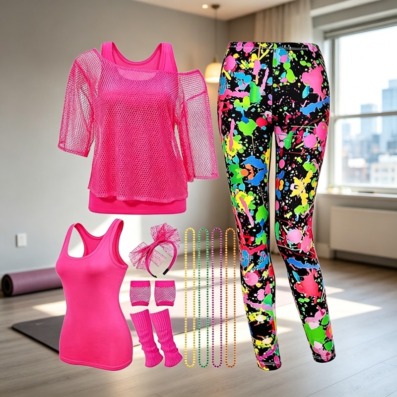 Complete 80s Fitness Instructo - Women'S Accessories In The 80S recension och pris