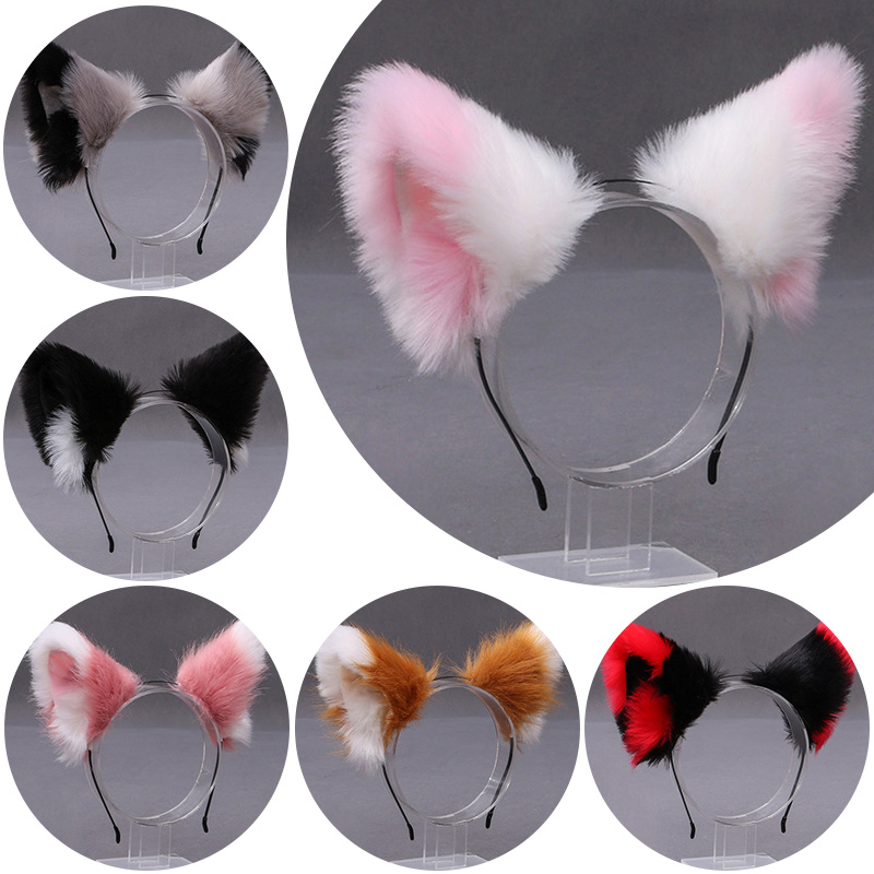 Fluffy Fox Cat Ear Plush Headb - Women Accessories Wholesale recension och pris