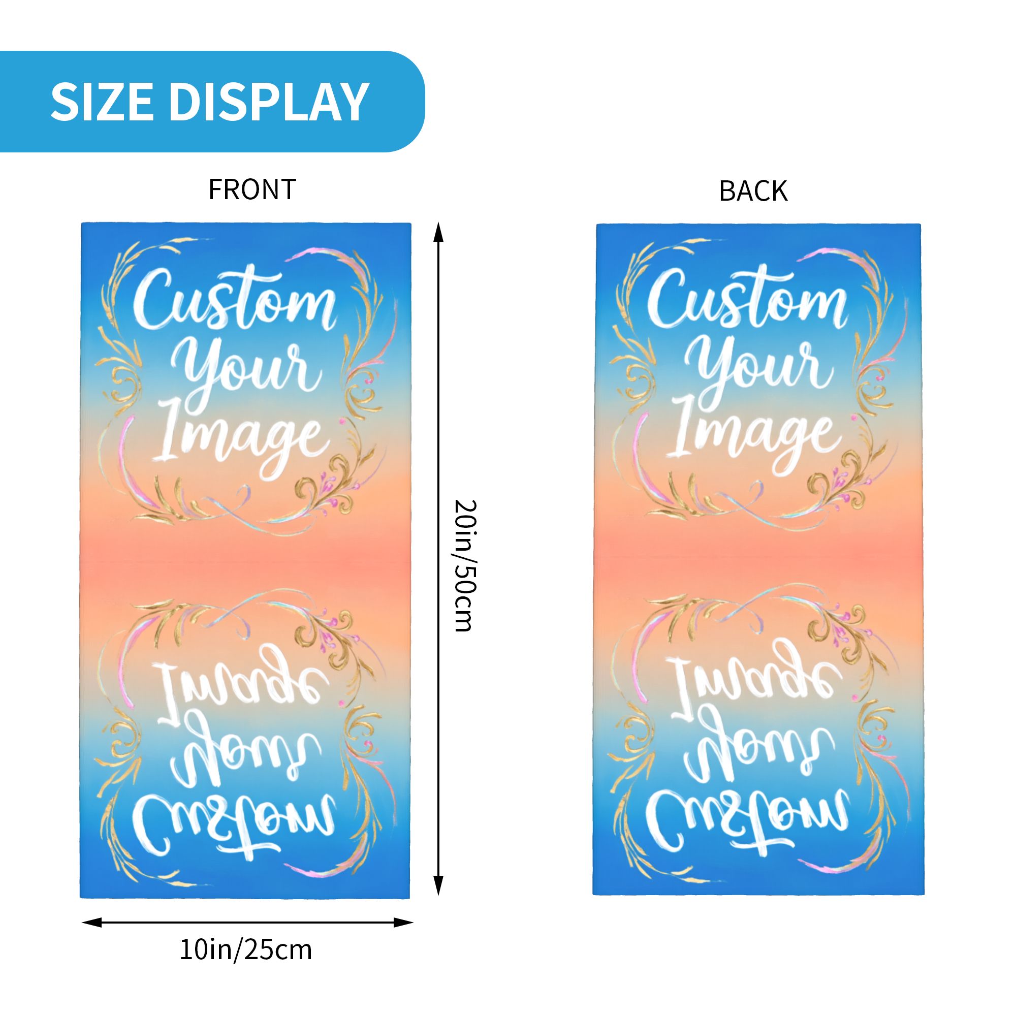 Custom Your Image  Bandana Nec - Women Accessories Images recension och pris