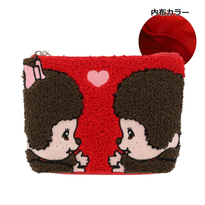 Cute Monchhichi Embroidered Zi - Women Accessories Organizer recension och pris
