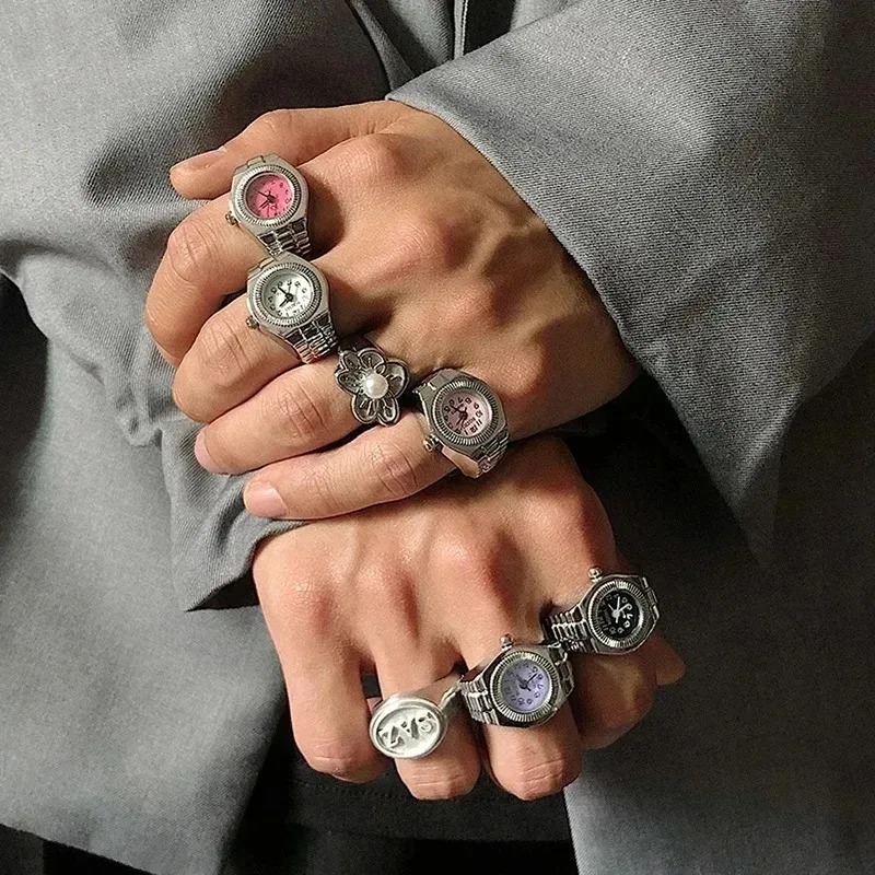 Vintage 80s Punk Watch Ring Y2 - Women'S Accessories In The 80S recension och pris