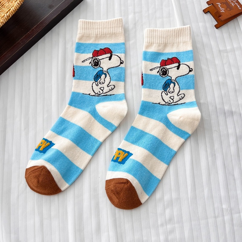 5 Pairs Cute Cartoon Snoopy An - Women'S Ankle Accessories recension och pris
