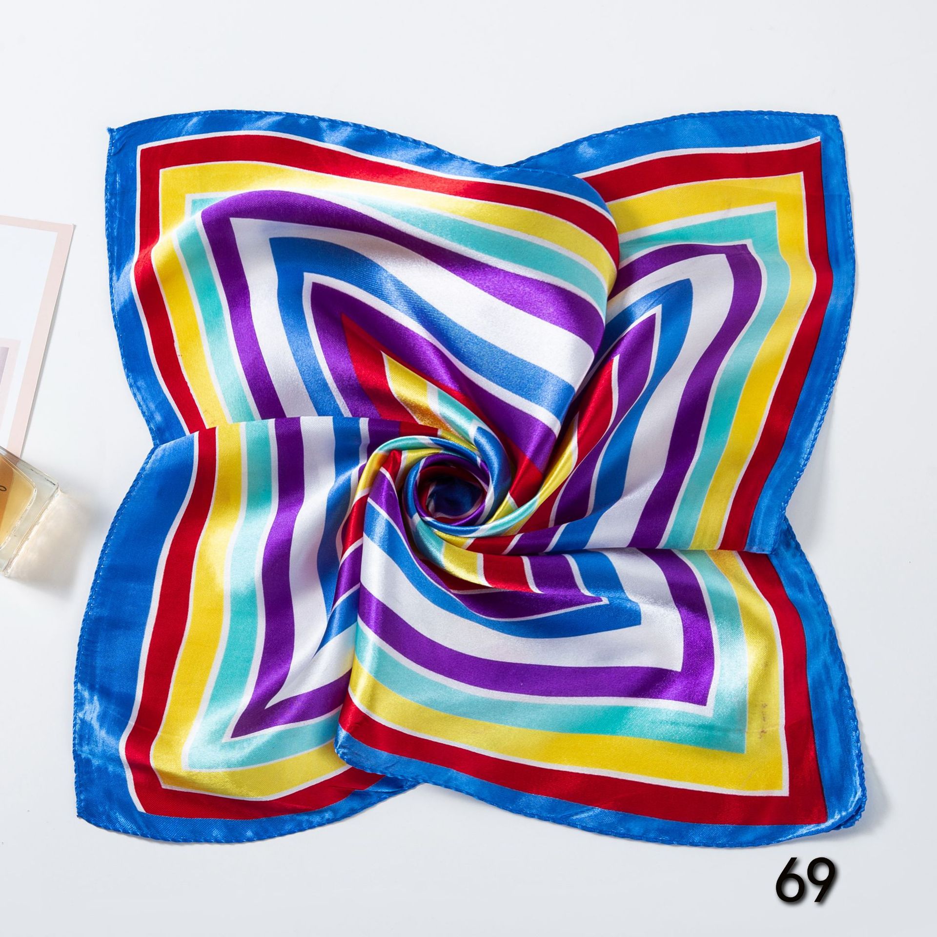 50*50cm Square Silk Scarves Sc - Women'S Accessories For Neck recension och pris