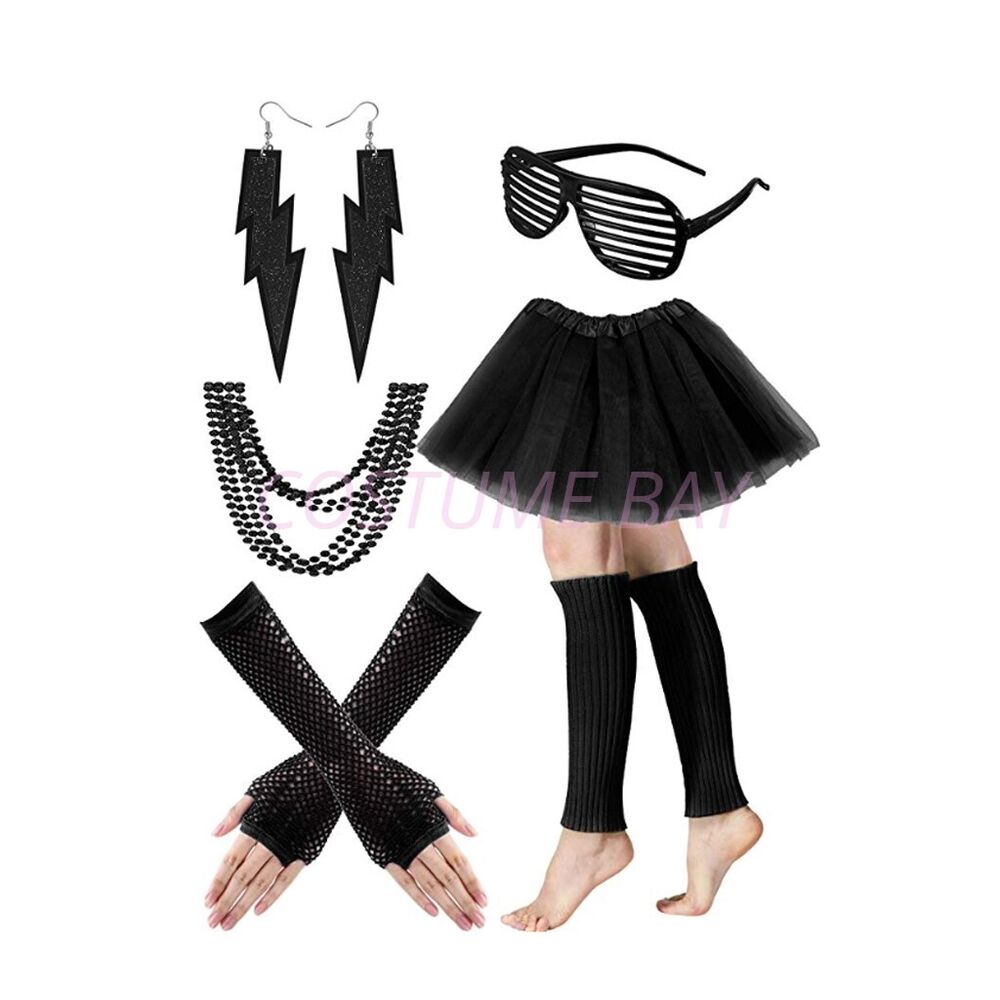 PESENAR Womens Neon 80s Tutu S - Women'S Accessories In The 80S recension och pris