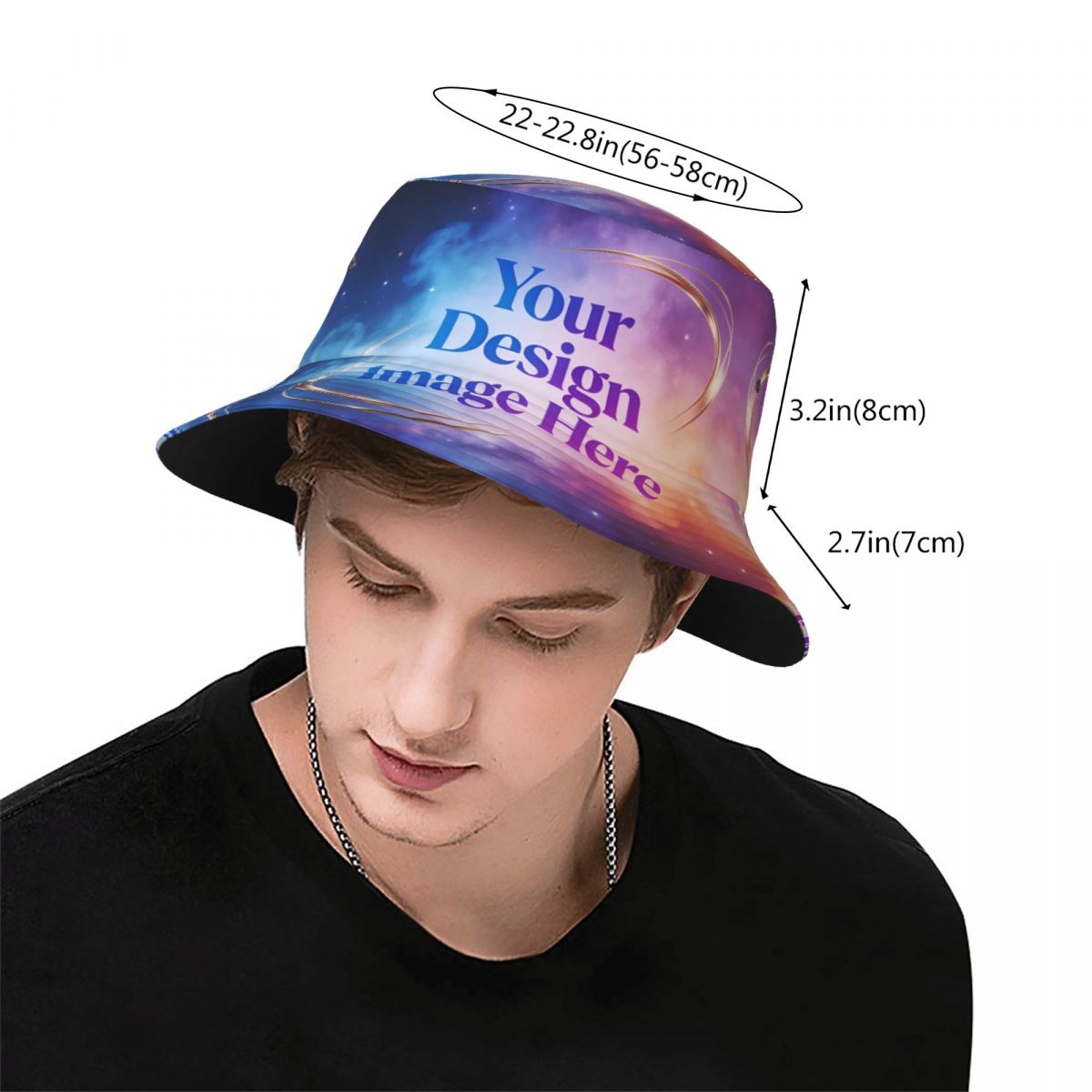 Custom Your Image Logo Bucket  - Women Accessories Images recension och pris