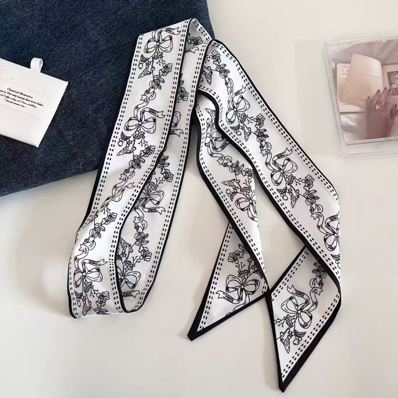 Black White Double Sided Paisl - Women'S Accessories For Neck recension och pris
