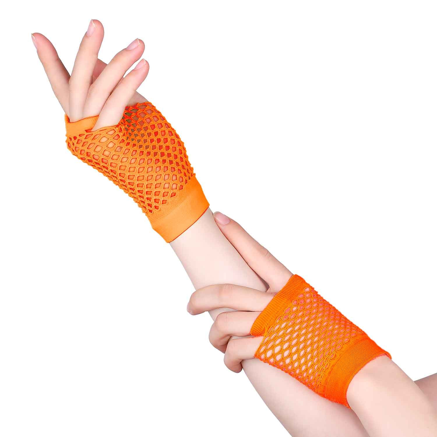 24 Pairs Fingerless Fishnet Ne - Women'S Accessories In The 80S recension och pris