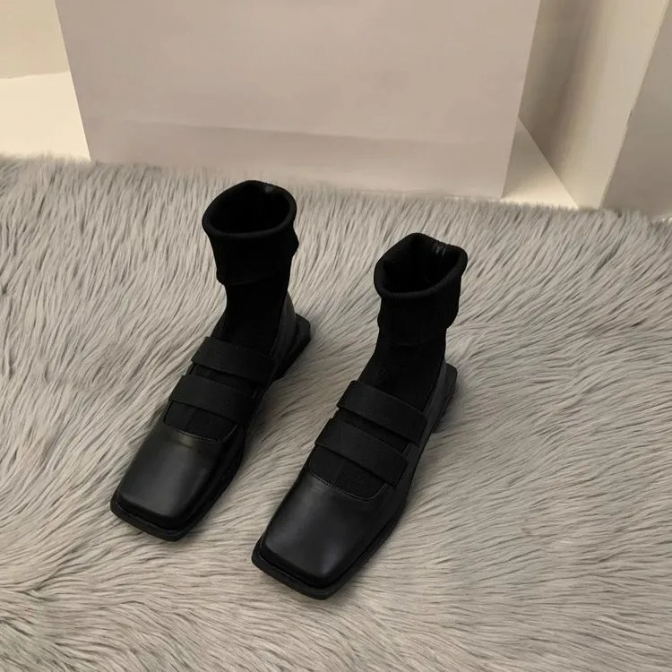 British style square knitted s - Women'S Ankle Accessories recension och pris