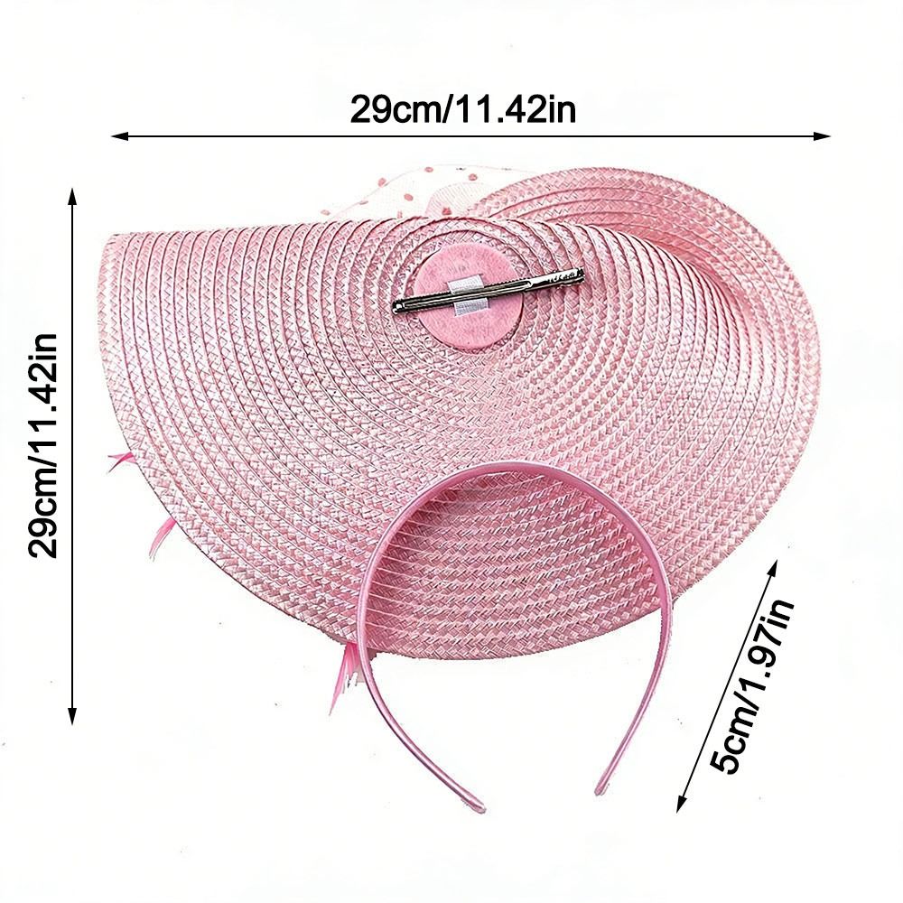 New Mesh Ribbons Fascinator Ca - Women Accessories Dropshipping recension och pris