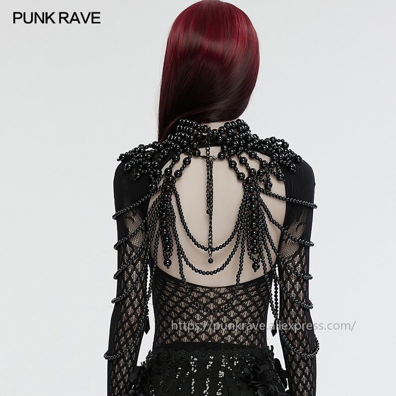 PUNK RAVE Women's Gothic Skull - Women'S Accessories For Neck recension och pris