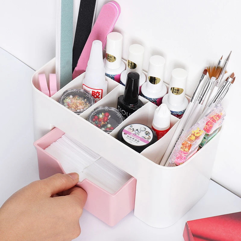 Nail Art Organizer Desktop Dra - Women Accessories Organizer recension och pris