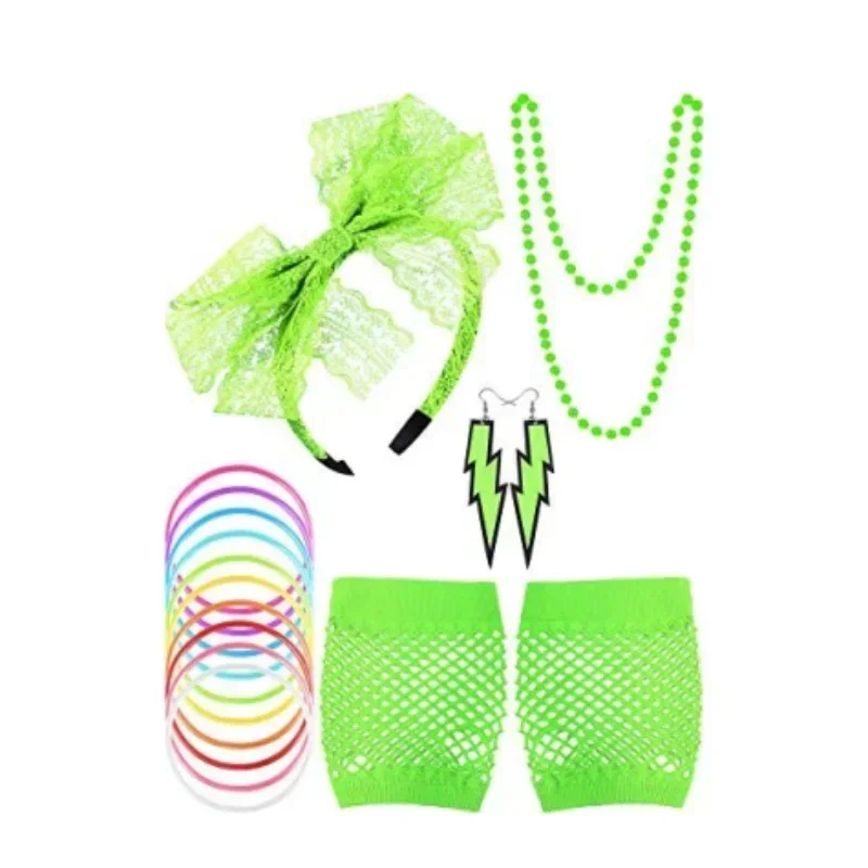80s Accessories Women Lace Hea - Women'S Accessories In The 80S recension och pris