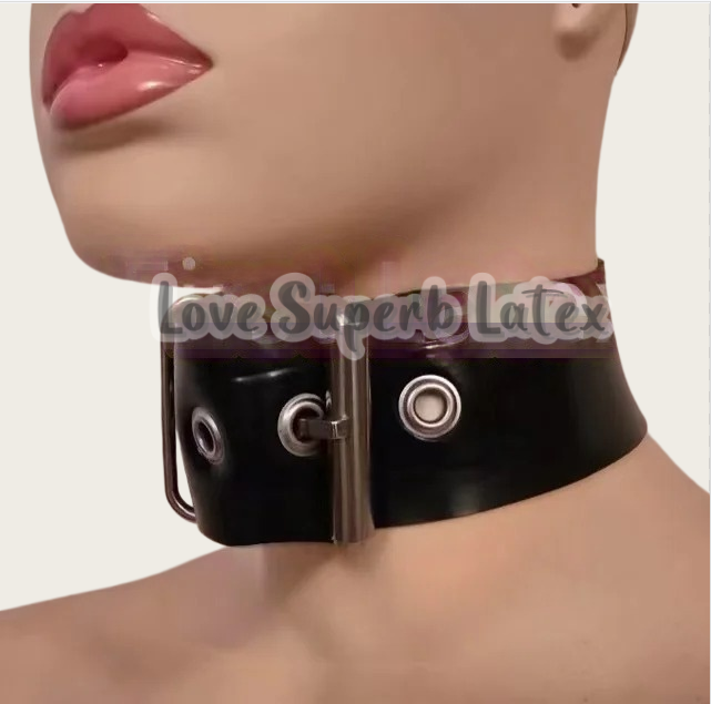0.4mm Sexy Latex Neck Choker R - Women'S Accessories For Neck recension och pris