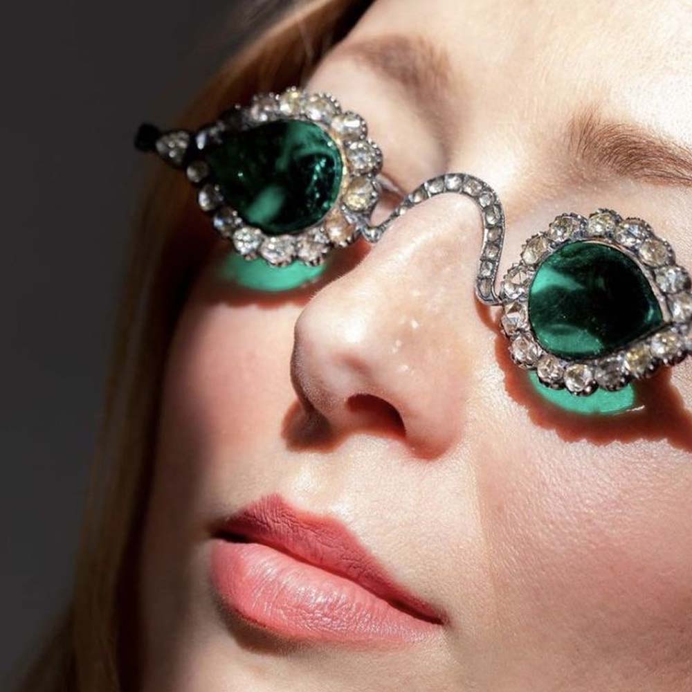 Stonefans Green Water Drop Sun - Women Accessories Dropshipping recension och pris