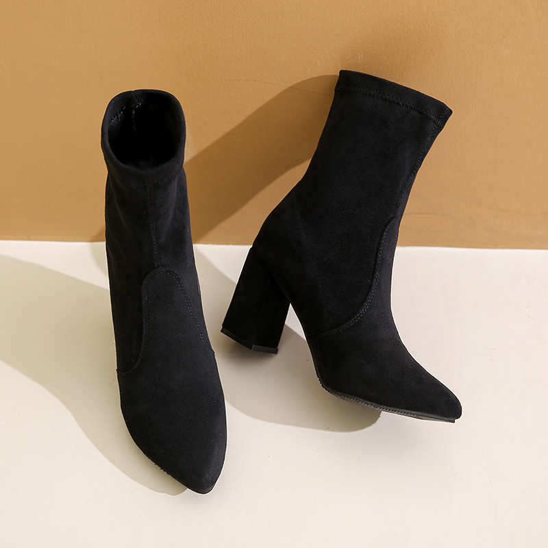 Winter new style chunky heel f - Women'S Ankle Accessories recension och pris