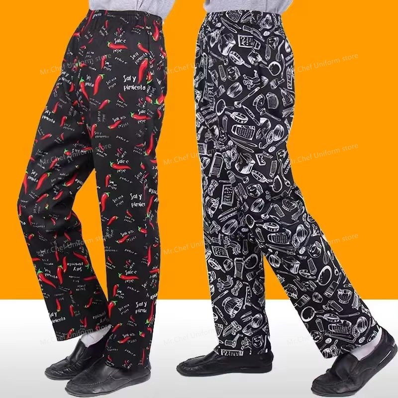 Chef Pants for Men Restaurant  - Women Kitchen Accessories recension och pris