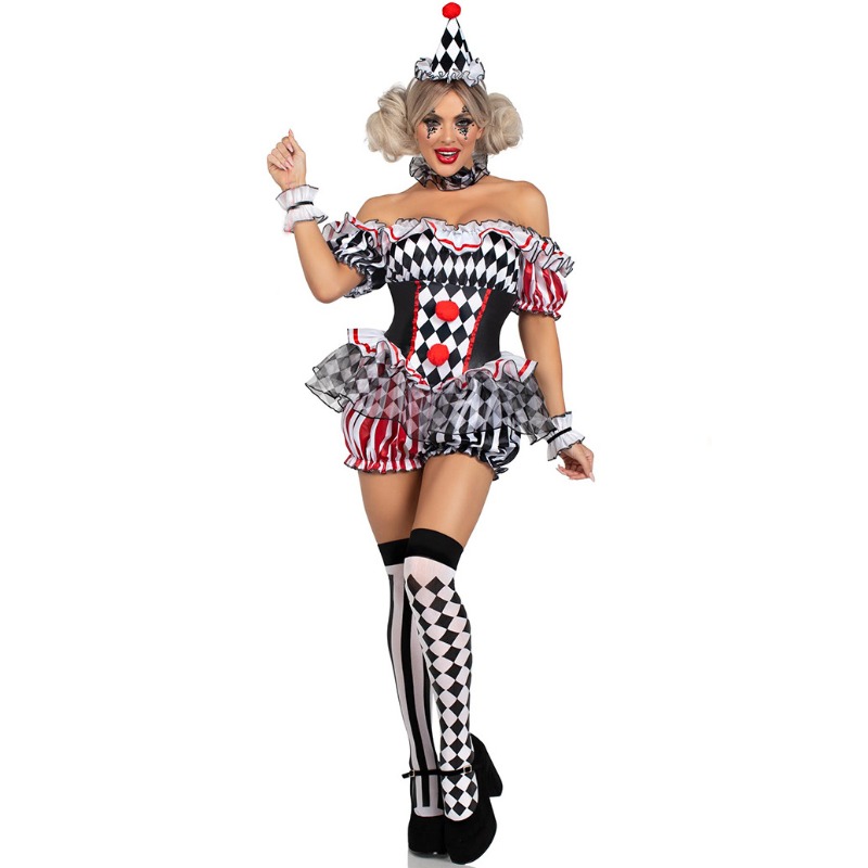 Women Clown Cosplay Costume Ci - Women'S Vacation Accessories recension och pris