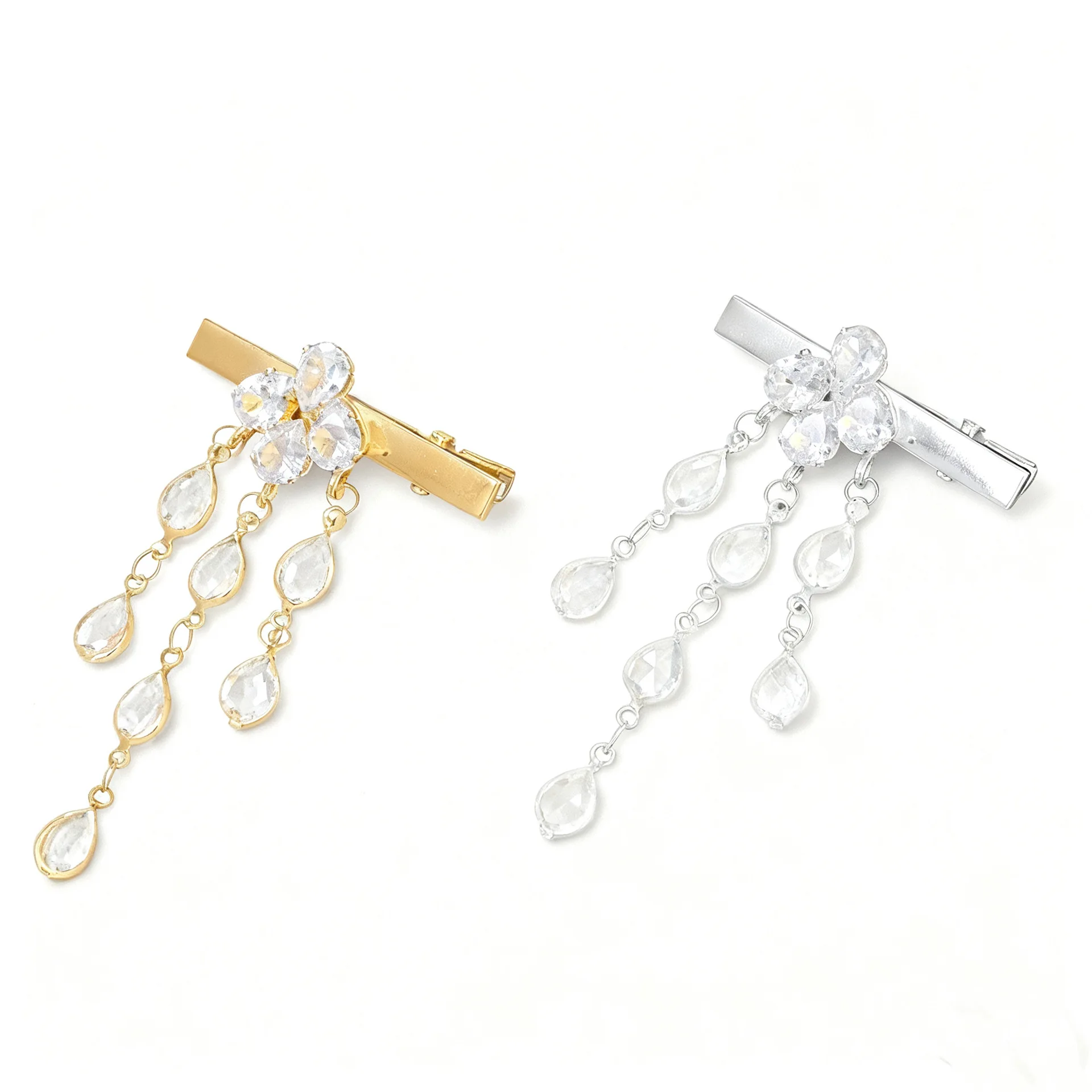 Diamond-encrusted Water Drop F - Women Accessories Dropshipping recension och pris