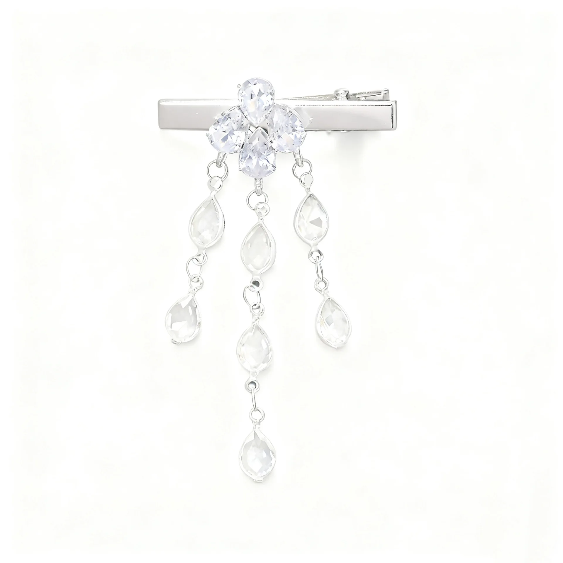 Diamond-encrusted Water Drop F - Women Accessories Dropshipping recension och pris