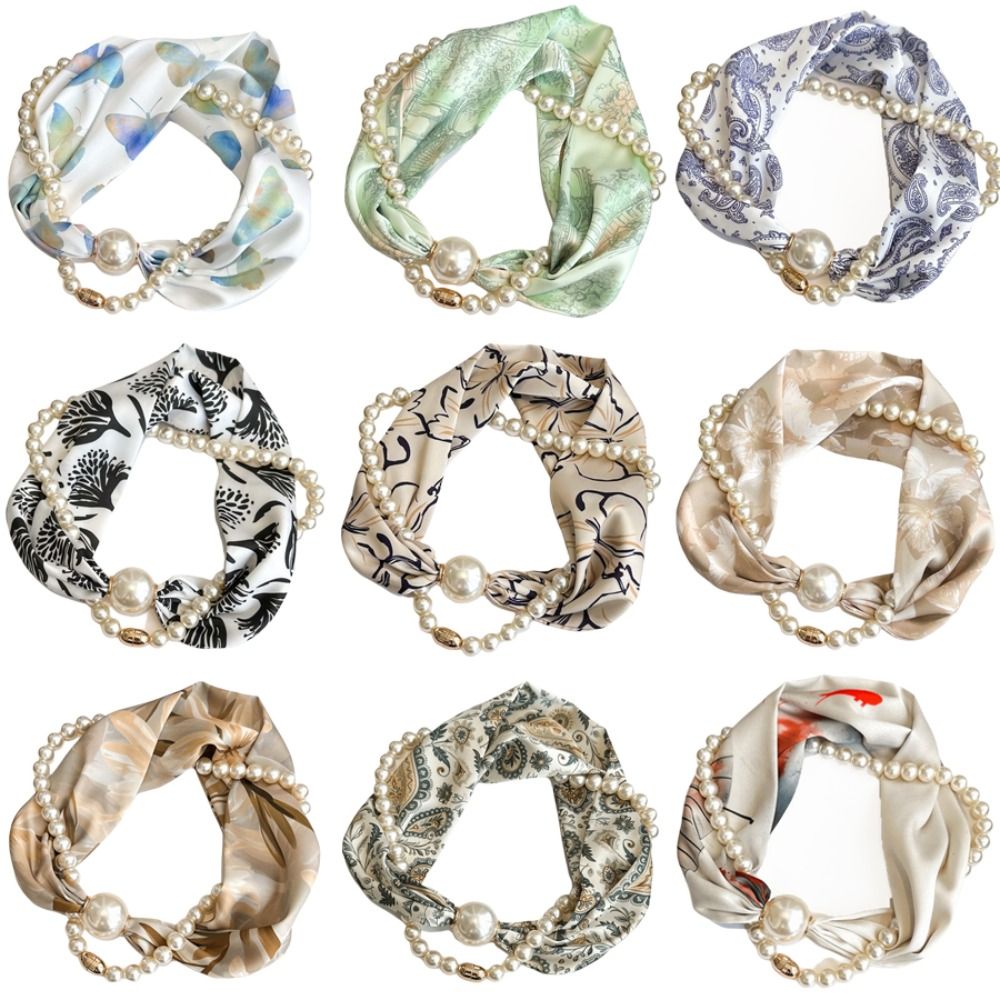 Silk Material Magnetic Pearl S - Women'S Accessories For Neck recension och pris